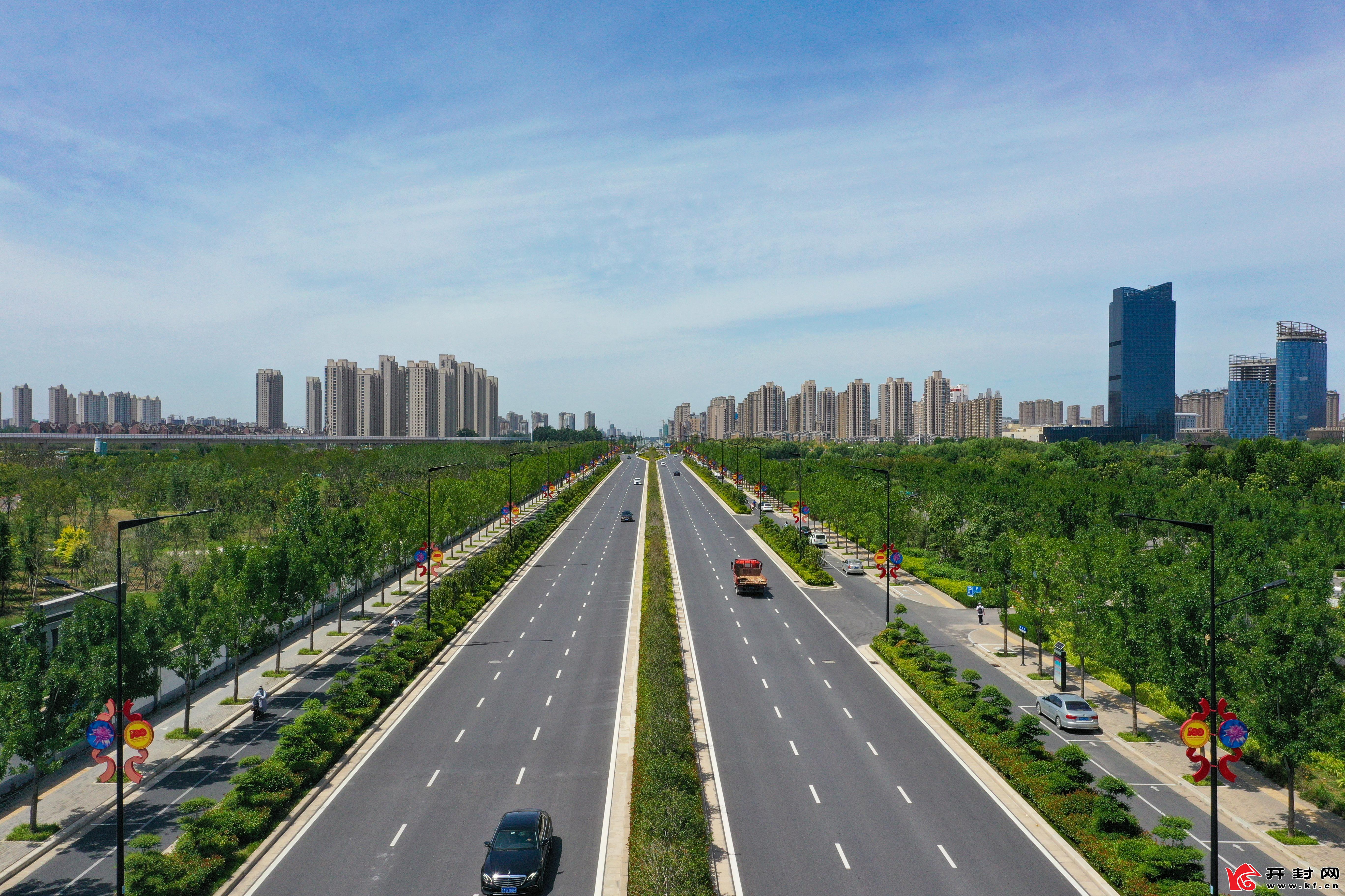 古城道路美 本地 开封网