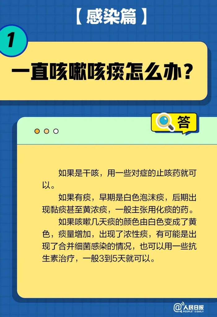 一直咳嗽怎麼辦?被子會傳播病毒嗎?居家康復20問20答 - 要聞 - 開封網