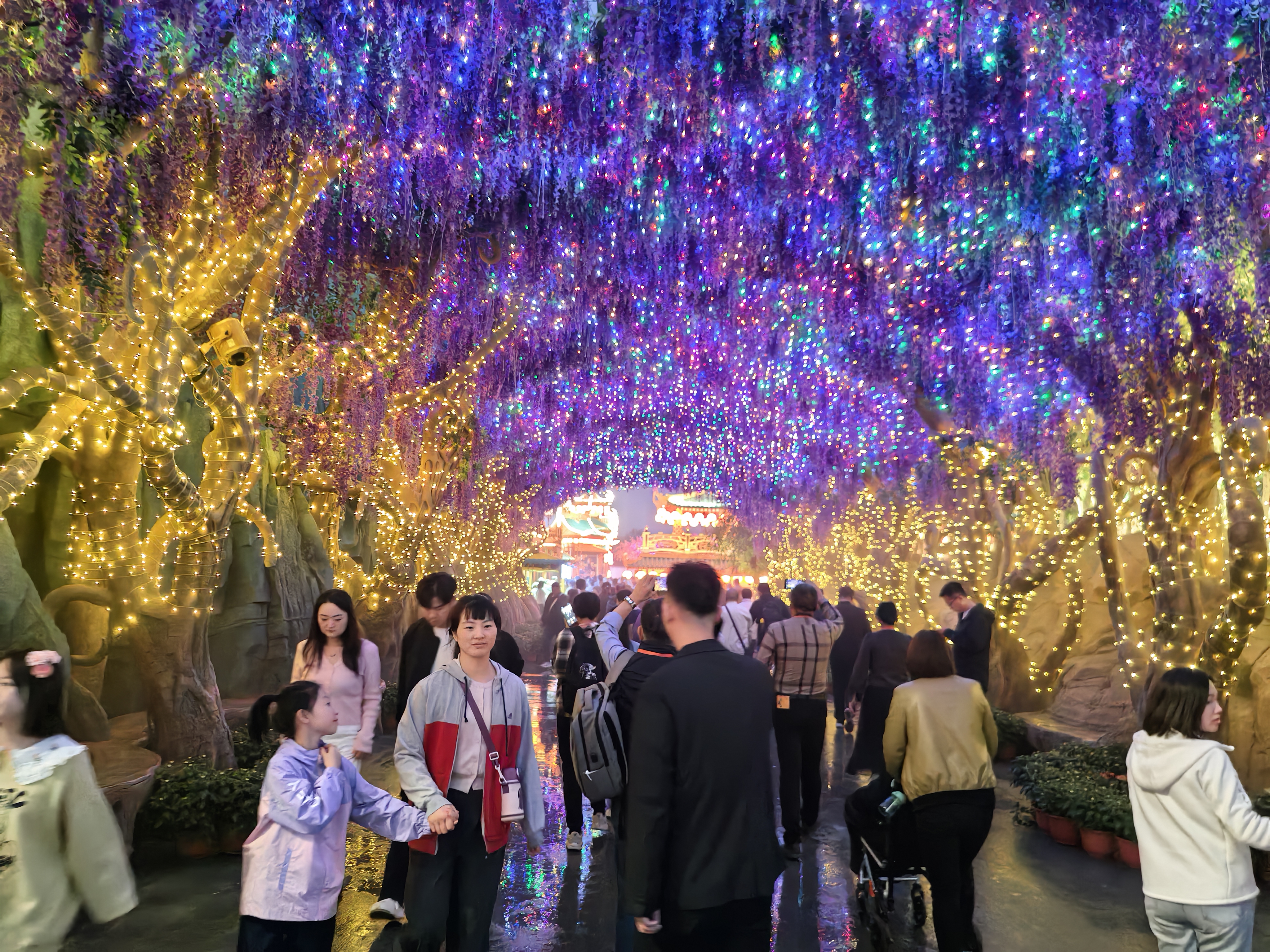 菊花文化节期间，开封旅游市场持续火爆，四面八方的游客前来感受千年古城的历史底蕴与时尚活力。全媒体记者 石斐 摄